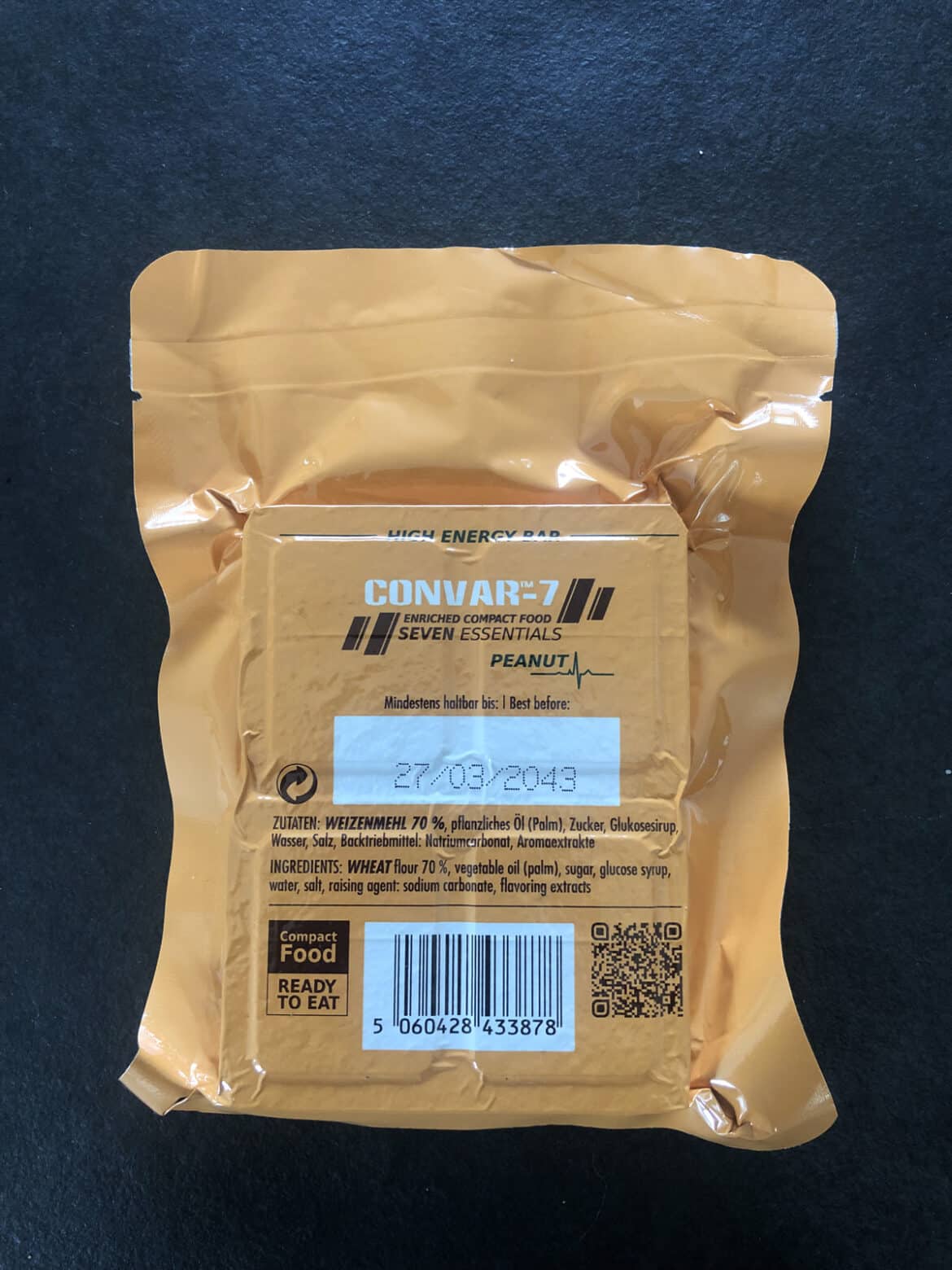Ration de survie - Wok de légumes et nouilles - Heracles Tactical