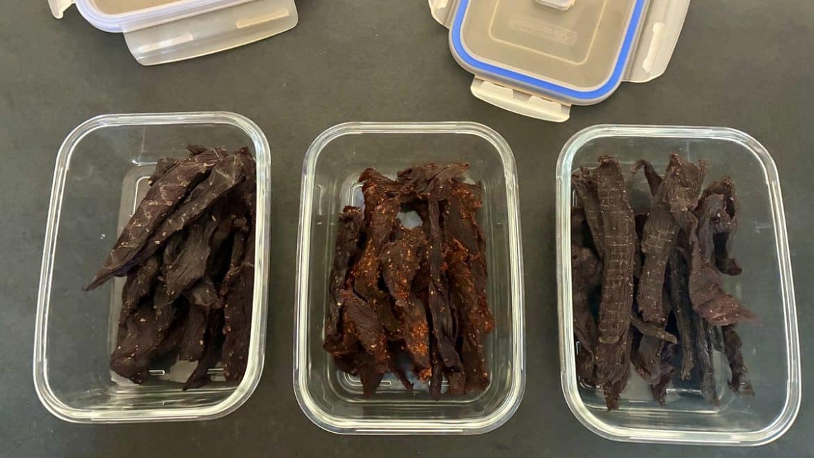 Trois recettes de jerky maison après déshydratation