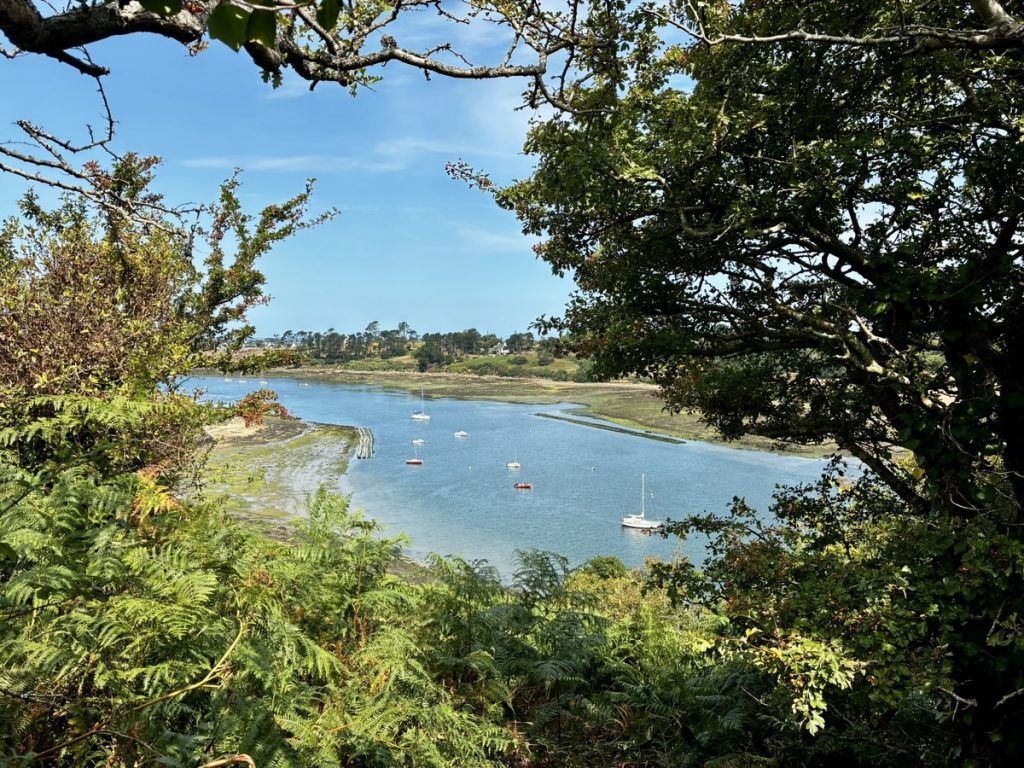Paysage rencontré à la fin de la randonnée